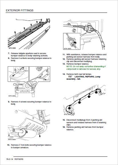 Land Rover Freelander 1 Workshop Repair Manual